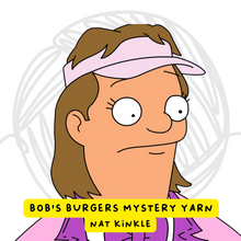 Load image into Gallery viewer, PREORDER: Bob&#39;s Burgers Mystery Yarn - Nat Kinkle | 3-ply sock