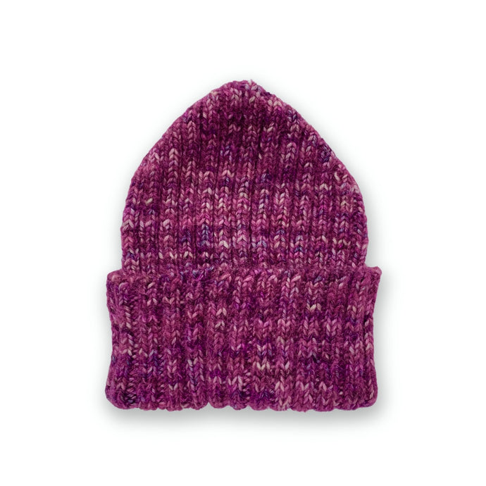 fuzzy ribbed knit hat | hand knits