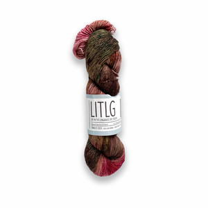 *DESTASH: life in the long grass (LITLG) singles sock | leaf fall