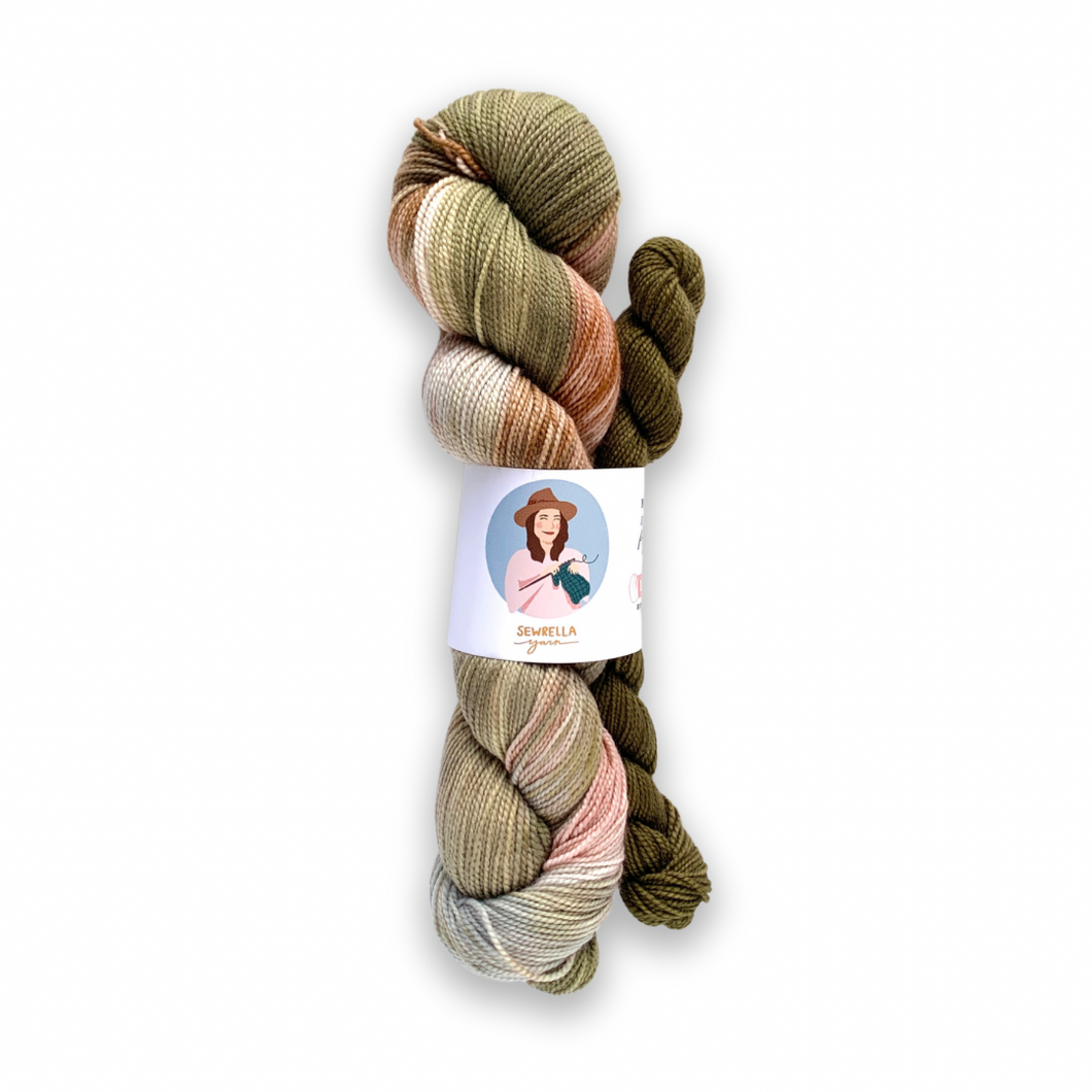 DESTASH: sewrella yarn nylon sock | jazz in the park