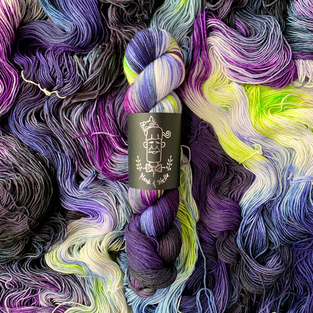 the boogeyman can (one of a kind) | 4-ply sock