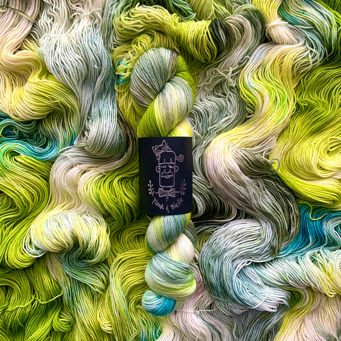 word salad (one of a kind) | 4-ply sock