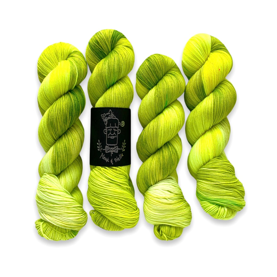pickle juice (one of a kind) | 4-ply sock