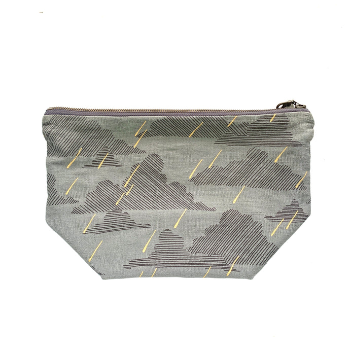 DESTASH: jenna rose handmade traveler pouch | rainy day