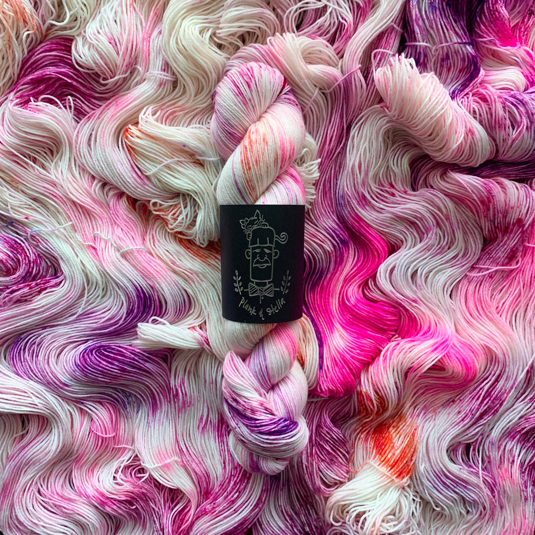 seeing spots (one of a kind) | 4-ply sock