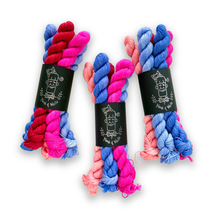Load image into Gallery viewer, Yarn Flight - Retro Roller Rink (one of a kind) | 4-ply sock mini set