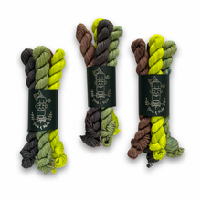 Load image into Gallery viewer, Yarn Flight - Dad’s BDUs (one of a kind) | 4-ply sock mini set