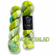 Load image into Gallery viewer, word salad (one of a kind) | 4-ply sock