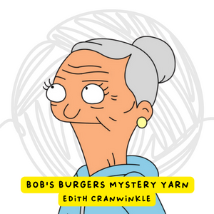 PREORDER: Bob's Burgers Mystery Yarn - Edith Cranwinkle | 4-ply sock