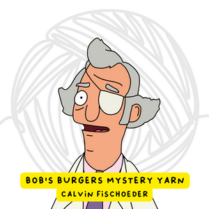 PREORDER: Bob's Burgers Mystery Yarn - Calvin Fischoeder | 4-ply sock