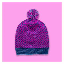 Load image into Gallery viewer, pātikitiki hat with pom pom | hand knits