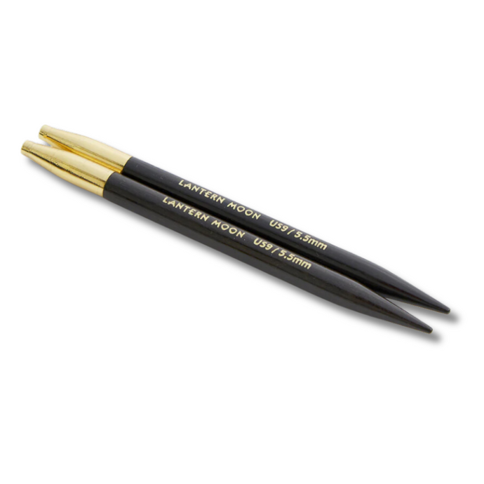 DESTASH: lantern moon interchangeable needle tips - US 8/5.0MM | knitting needles