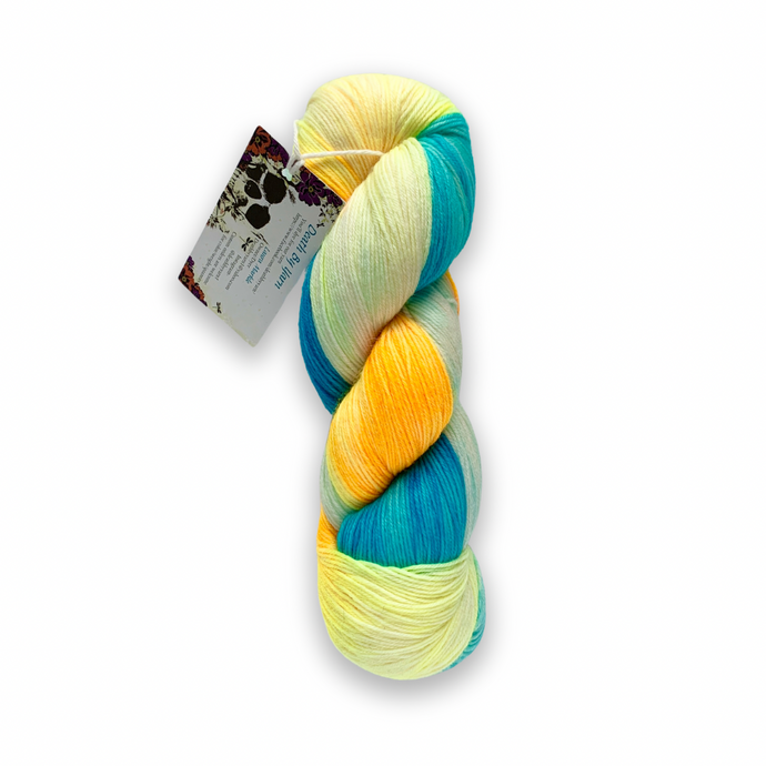 DESTASH: death by yarn sock | parrot bay