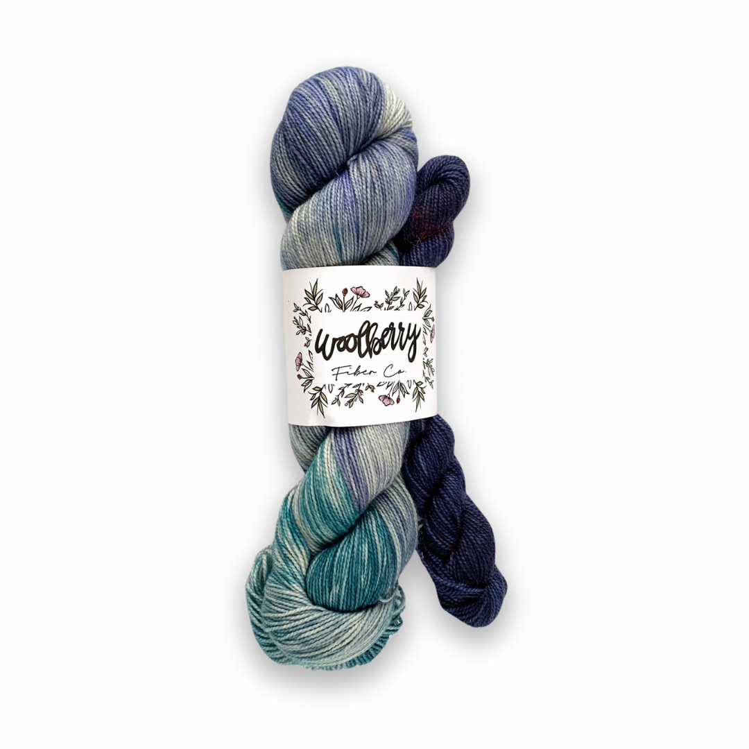 DESTASH: woolberry fiber co berry sock set | a quiet winter's night ...