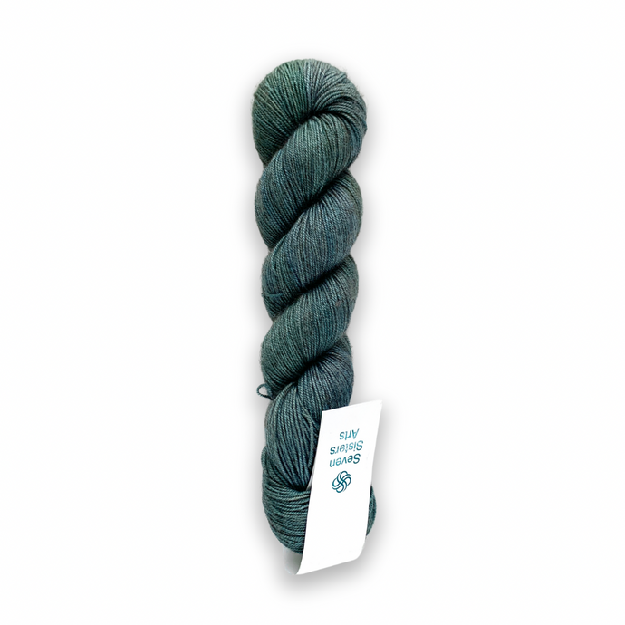 DESTASH: seven sisters arts merino/yak/silk | labradorite