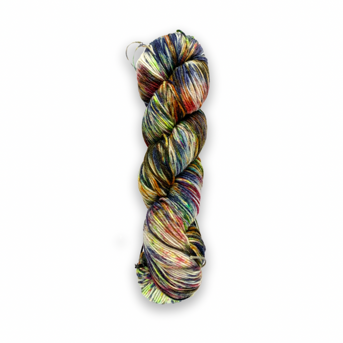 DESTASH: 716 knit sock | impale myself on a forn