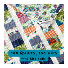 Load image into Gallery viewer, PREORDER: 100 Quilts, 100 Kids Mystery Skein | 3-ply sock