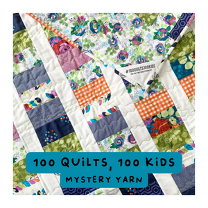 PREORDER: 100 Quilts, 100 Kids Mystery Skein | 3-ply sock