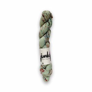 DESTASH: junk yarn smooth sock | mulan