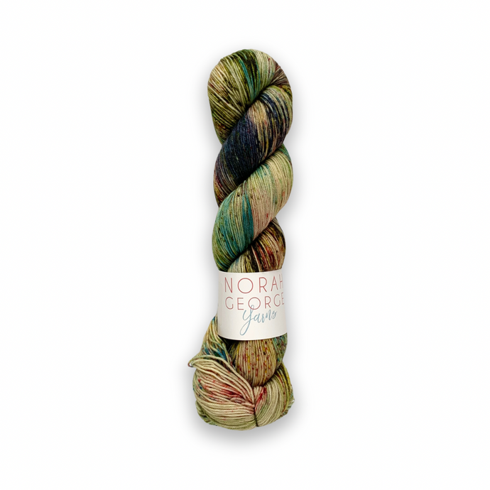 DESTASH: norah george yarns super sock | rockpool