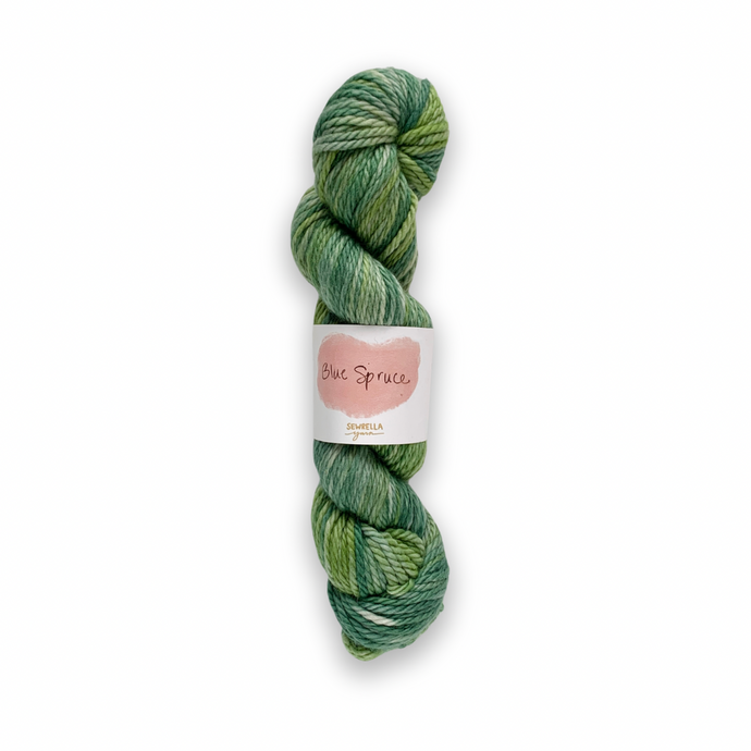 *DESTASH: sewrella yarn classic bulky | blue spruce