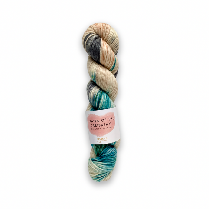 DESTASH: sewrella yarn classic DK | pirates of the caribbean