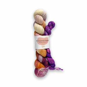 DESTASH: sewrella yarn classic sock set | enchanted forest