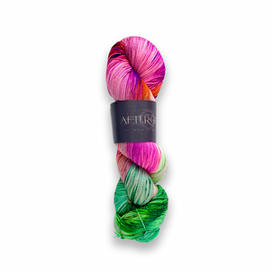 DESTASH: afterglow merino sock | lift up, root down