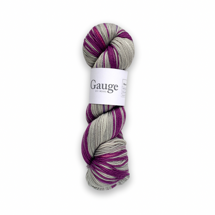 DESTASH: gauge dye works merino worsted | monte carlo purple