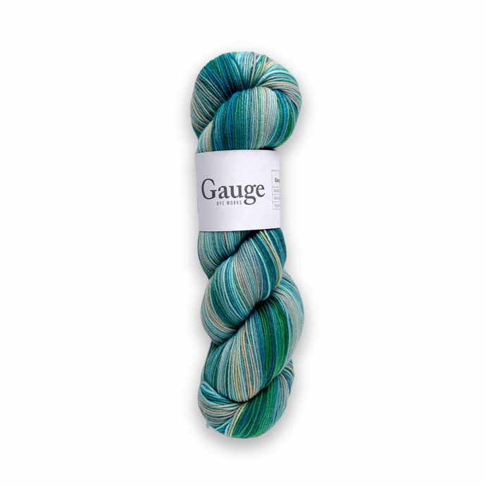 DESTASH: gauge dye works merino twist fingering | estuary