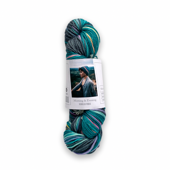 DESTASH: gauge dye works merino worsted | silhouette & sky