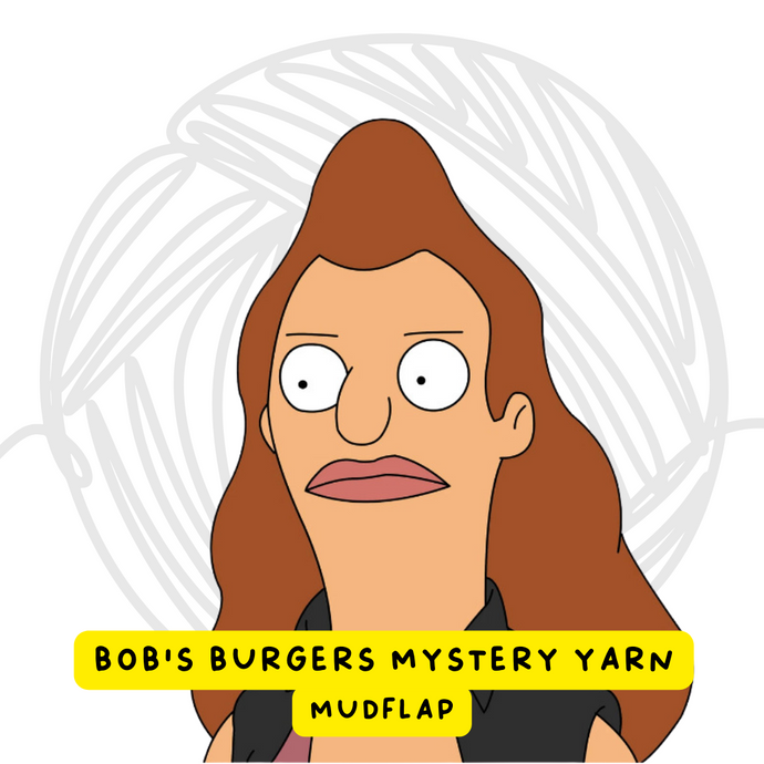 PREORDER: Bob's Burgers Mystery Yarn - Mudflap | 4-ply sock