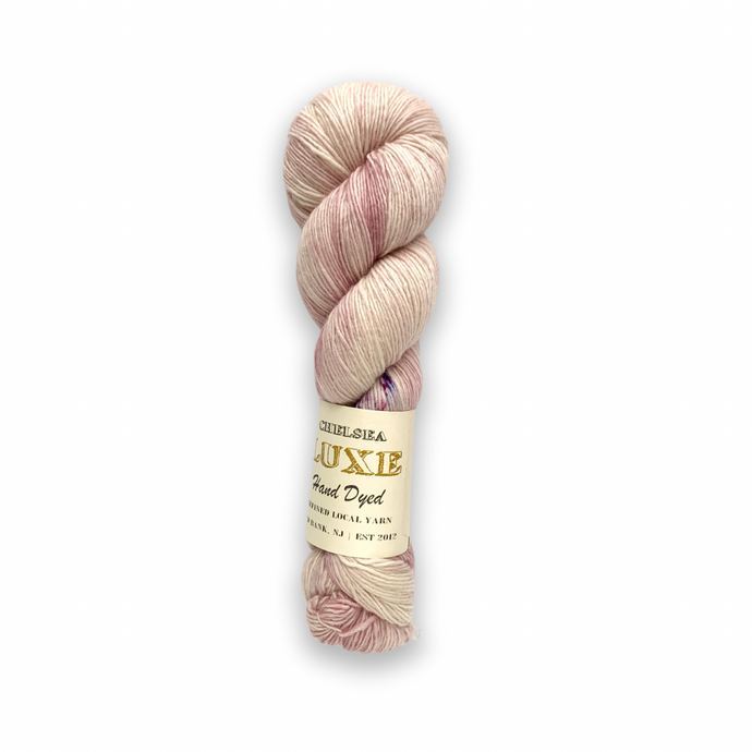 DESTASH: chelsea yarns luxe single | pink peony