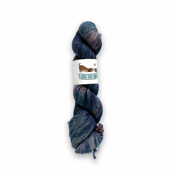 DESTASH: long dog yarn bounce sock | lothlorien