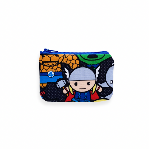 tiny marvel thor | zipper wallet coin pouch