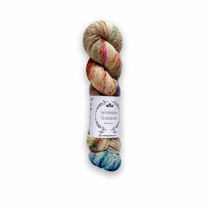 DESTASH: wobble gobble merino single | scallop