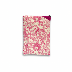 quilted & scrappy - No. 014 sup ladies in pink | kindle sleeve