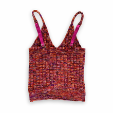 Load image into Gallery viewer, ripple bralette w/ adjustable straps - XL | hand knits