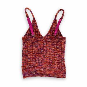 ripple bralette w/ adjustable straps - XL | hand knits