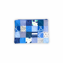 Load image into Gallery viewer, No. 04 - quilted flat zipper pouch | 45 pouches