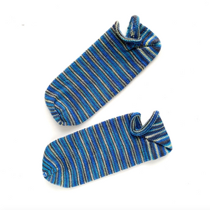 simple knit shortie socks - size mens 10 - 11 |  hand knits