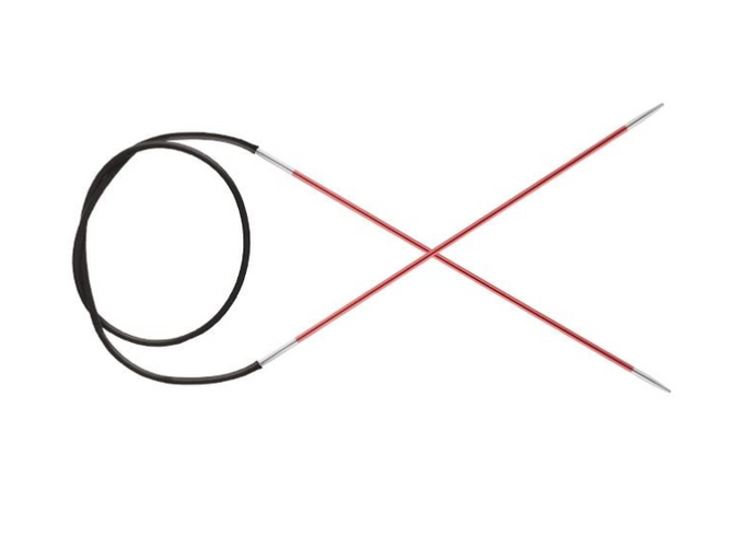 DESTASH: knitter's pride zing fixed circular needles - US 0/2MM, 32