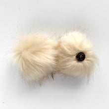 Load image into Gallery viewer, faux fur pom pom - cream | accessories