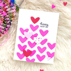 happy heart day - HHD No. 0001 | greeting card