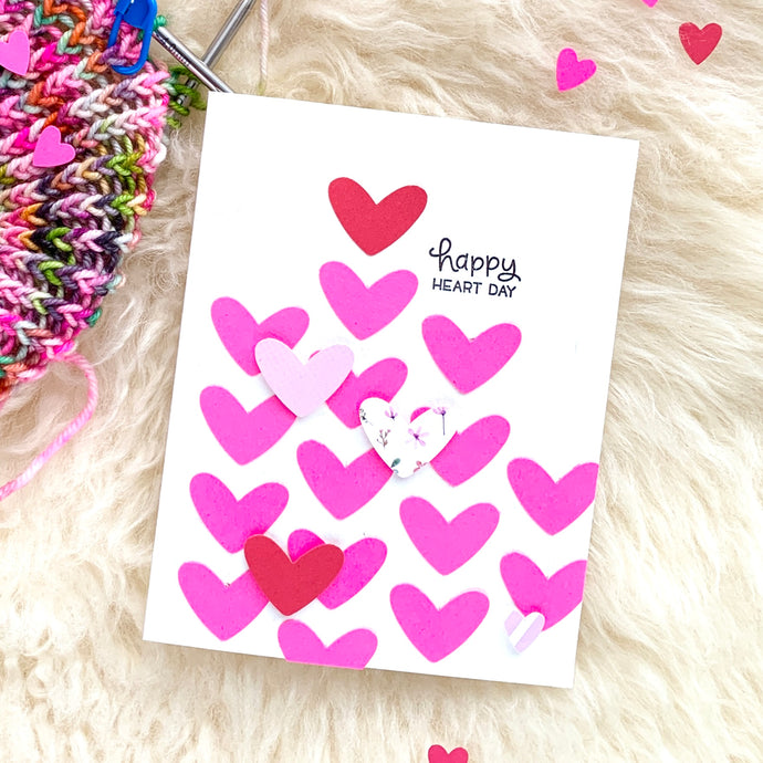happy heart day - HHD No. 0001 | greeting card