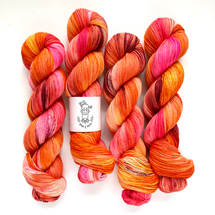 bird of paradise | 4-ply sock
